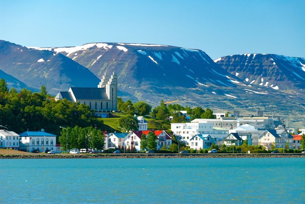 View in Akureyri
