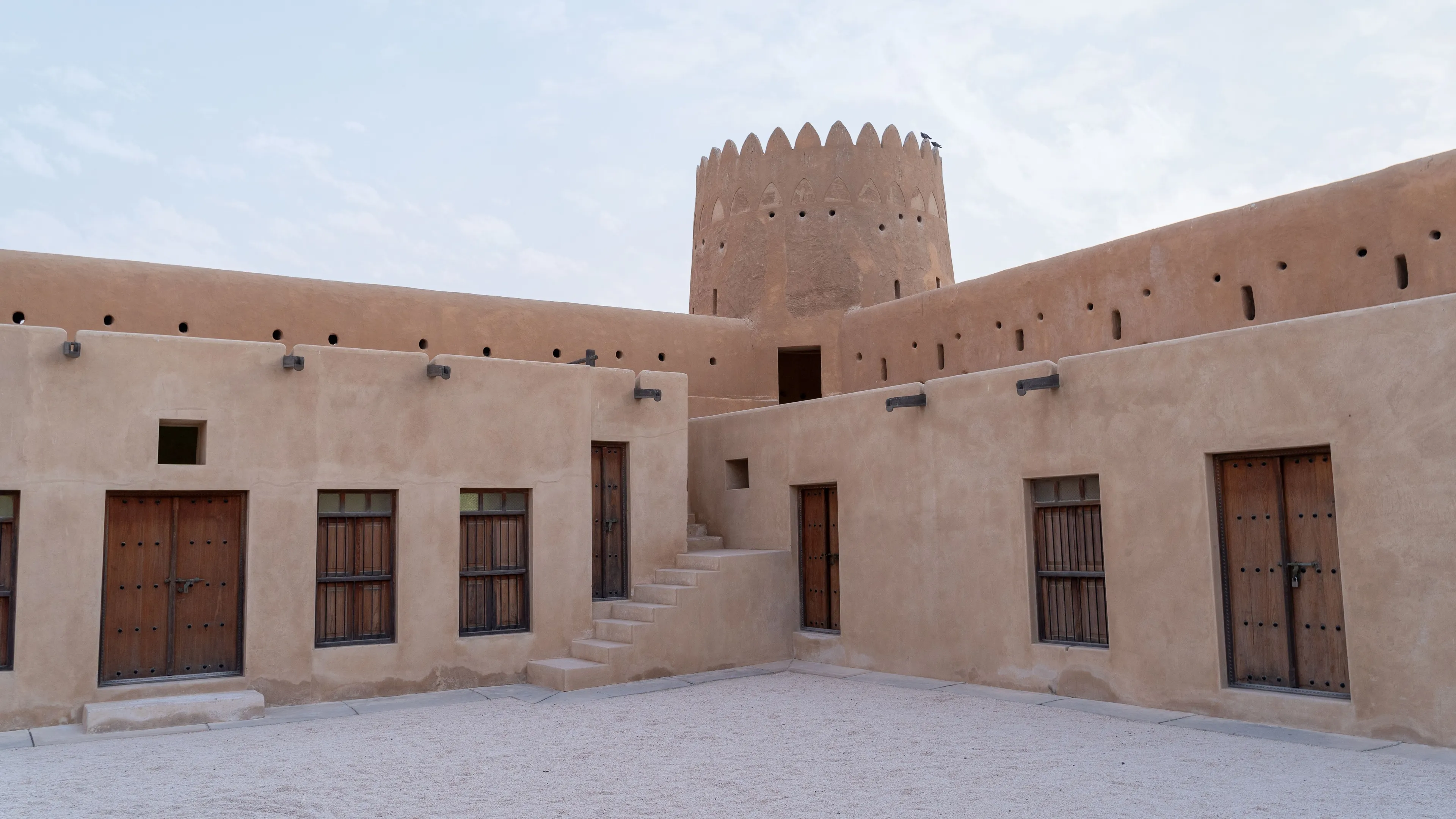 View in Al Zubarah
