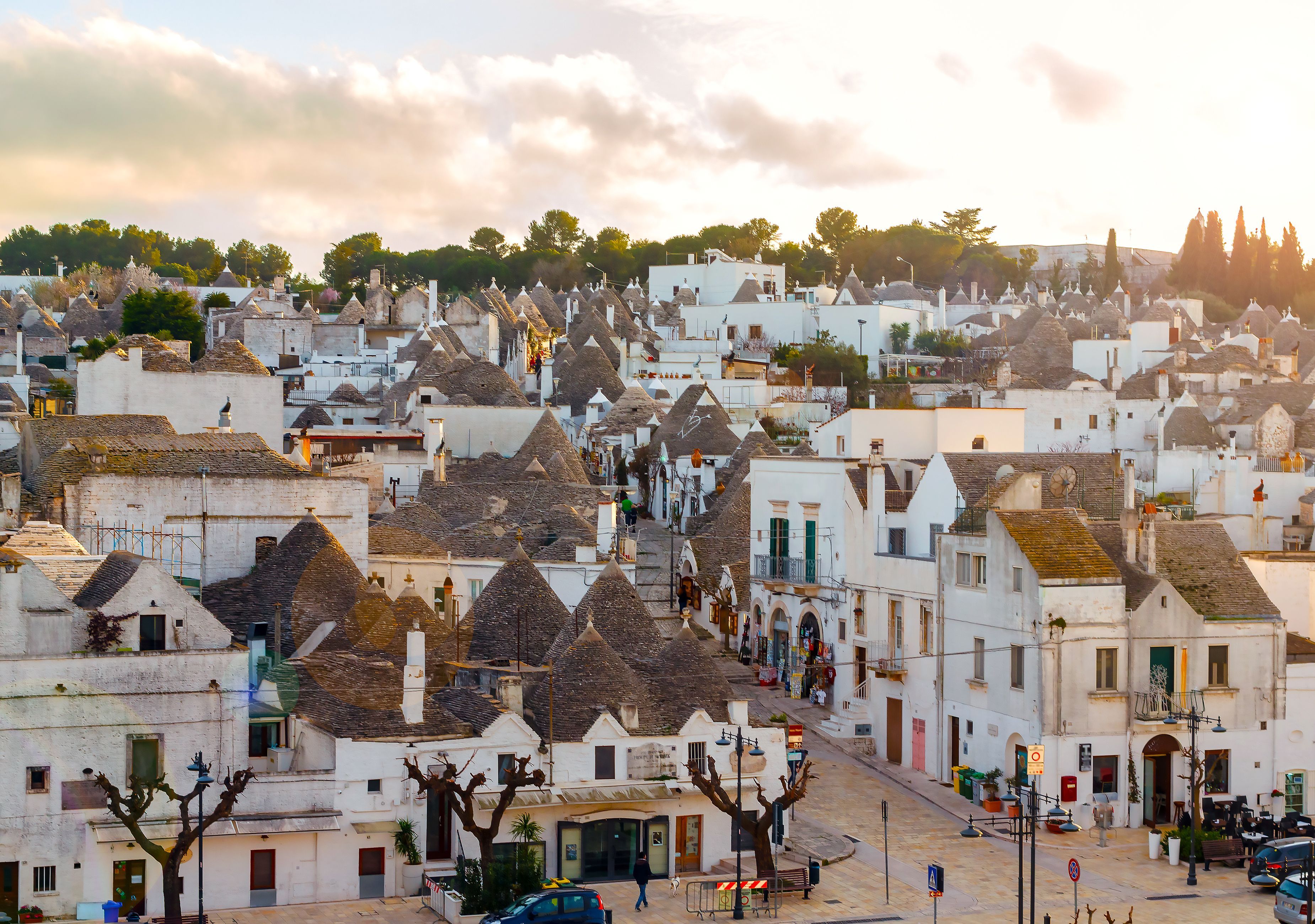View in Alberobello