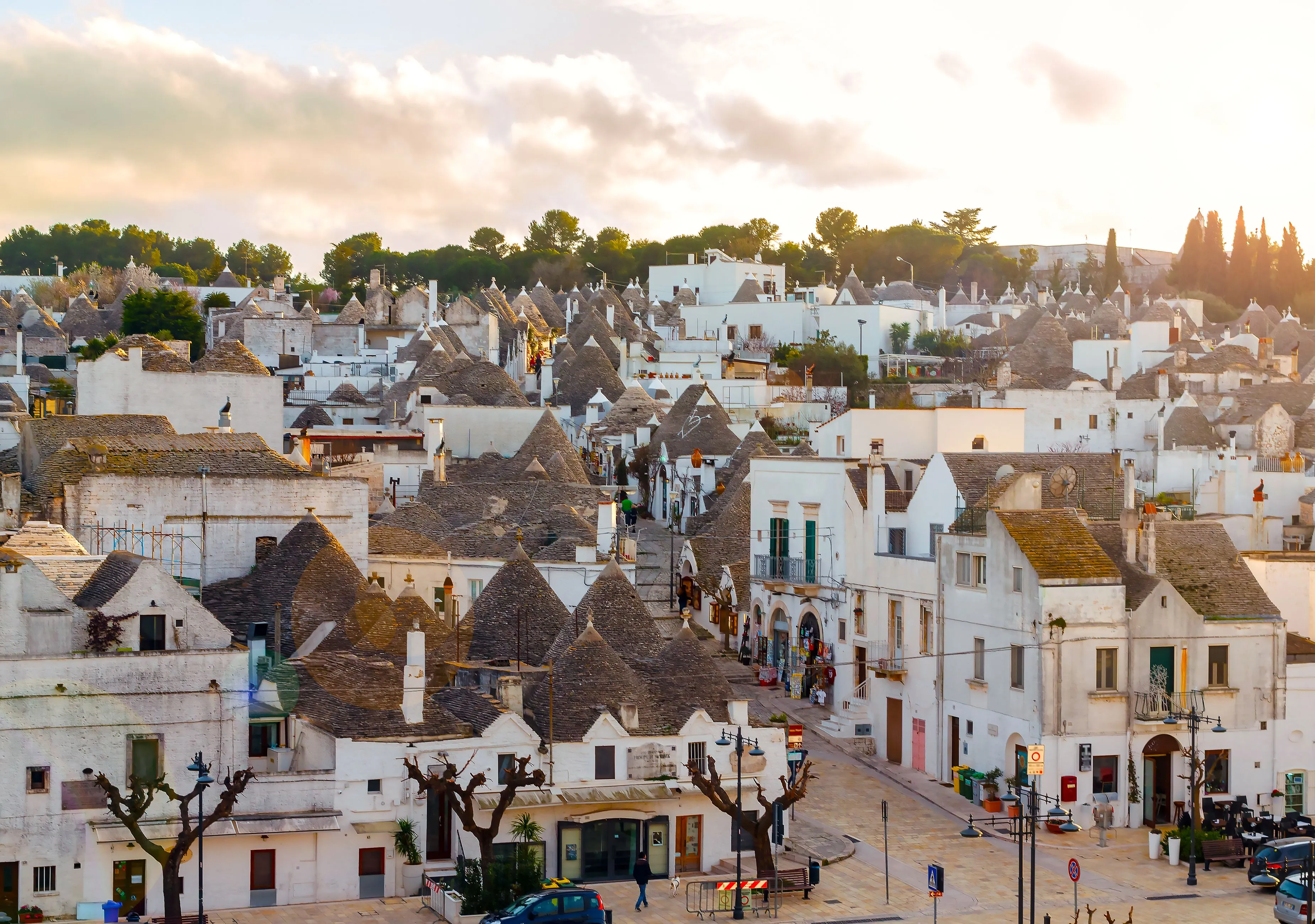 View in Alberobello