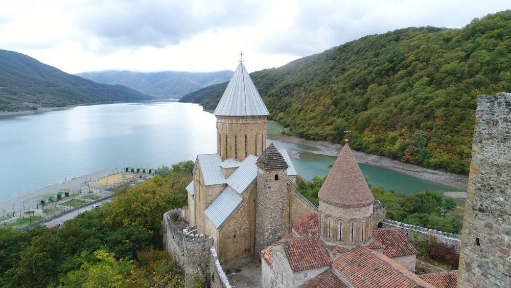 View in Ananuri Fortress