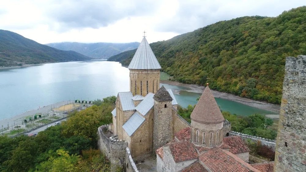 View in Ananuri Fortress
