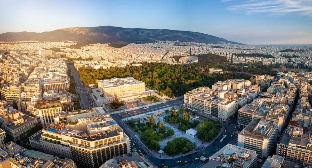 View in Athens Syntagma