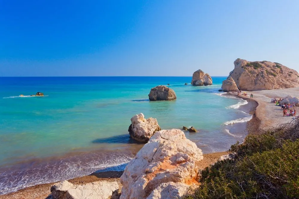 View in Baths of Aphrodite