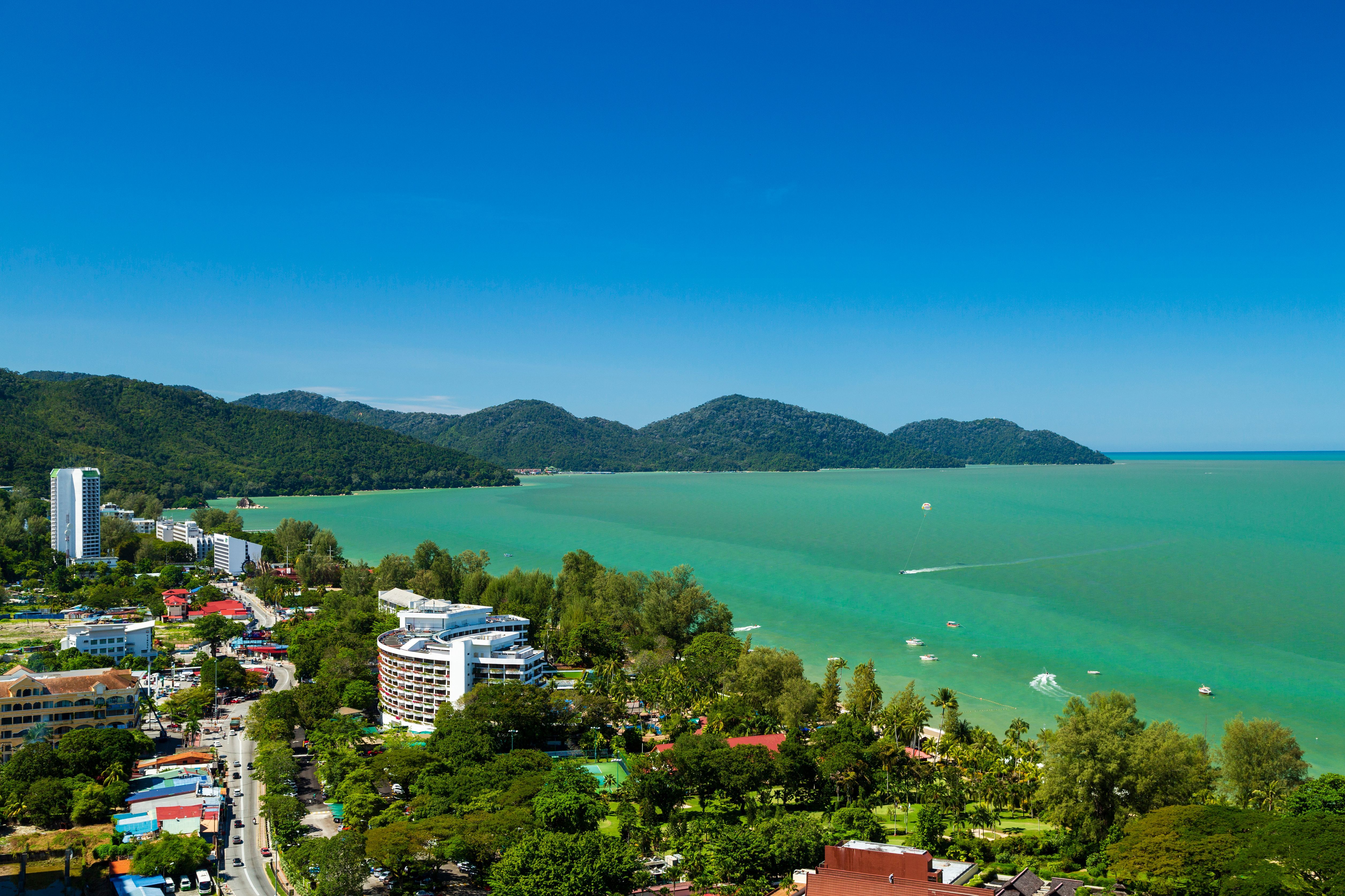 View in Batu Ferringhi, Malaysia