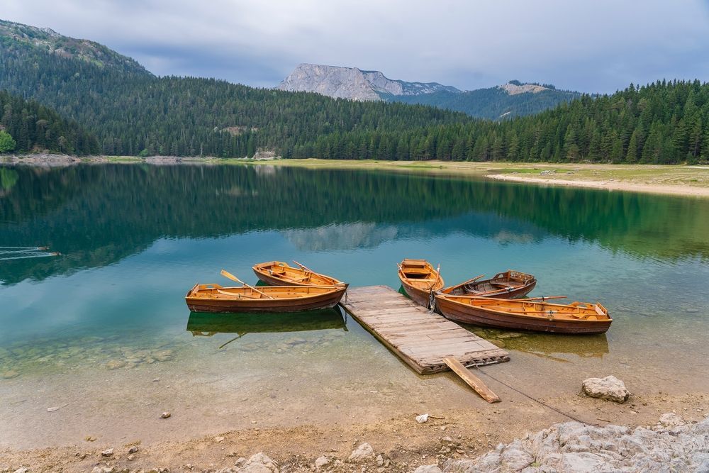 View in Black Lake (Crno Jezero)