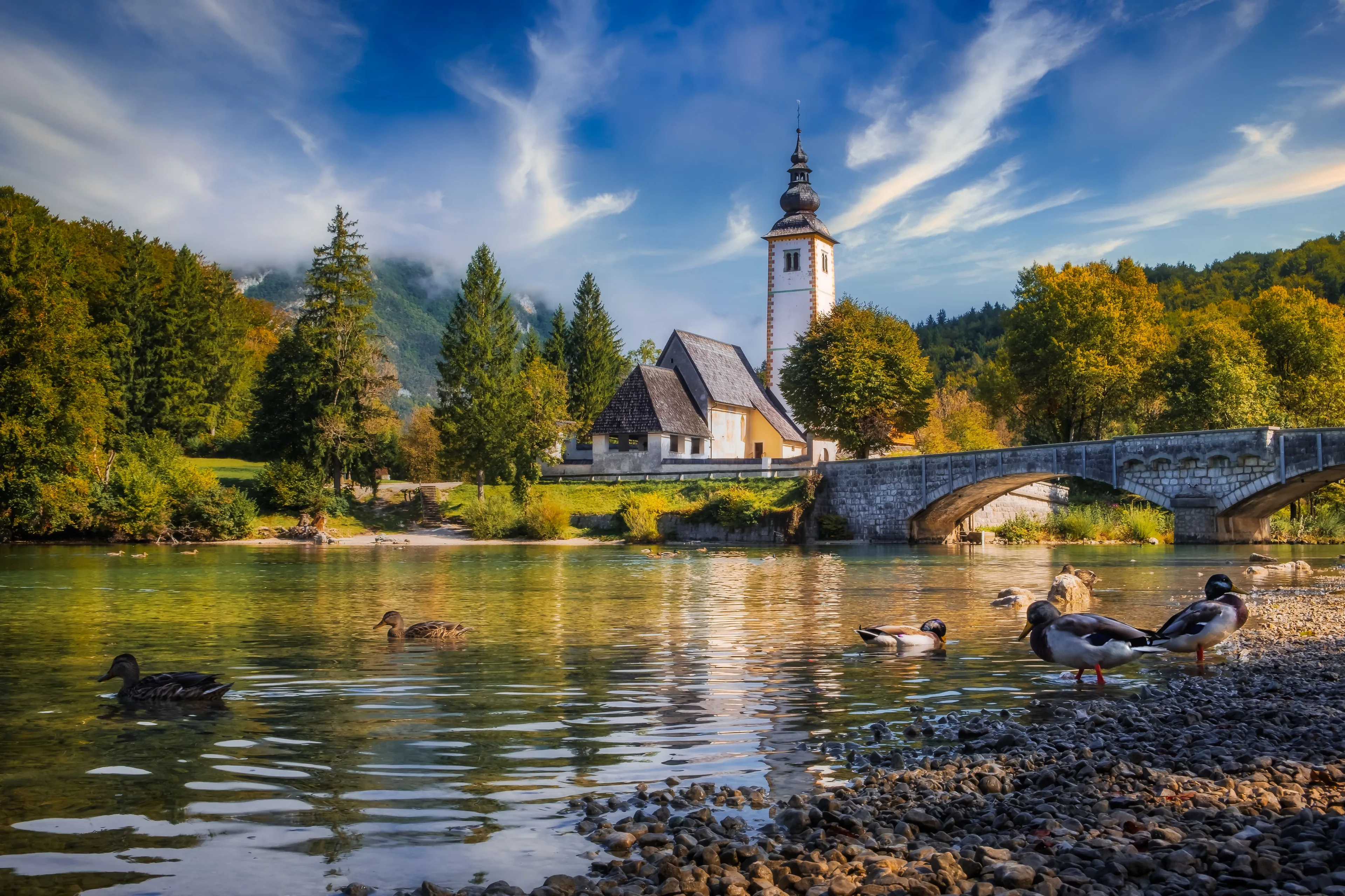 View in Bohinj