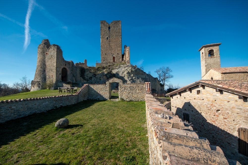 View in Carpineti Fortress