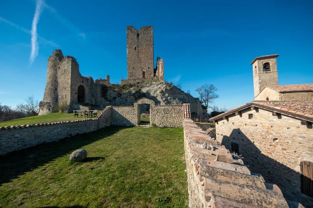 View in Carpineti Fortress