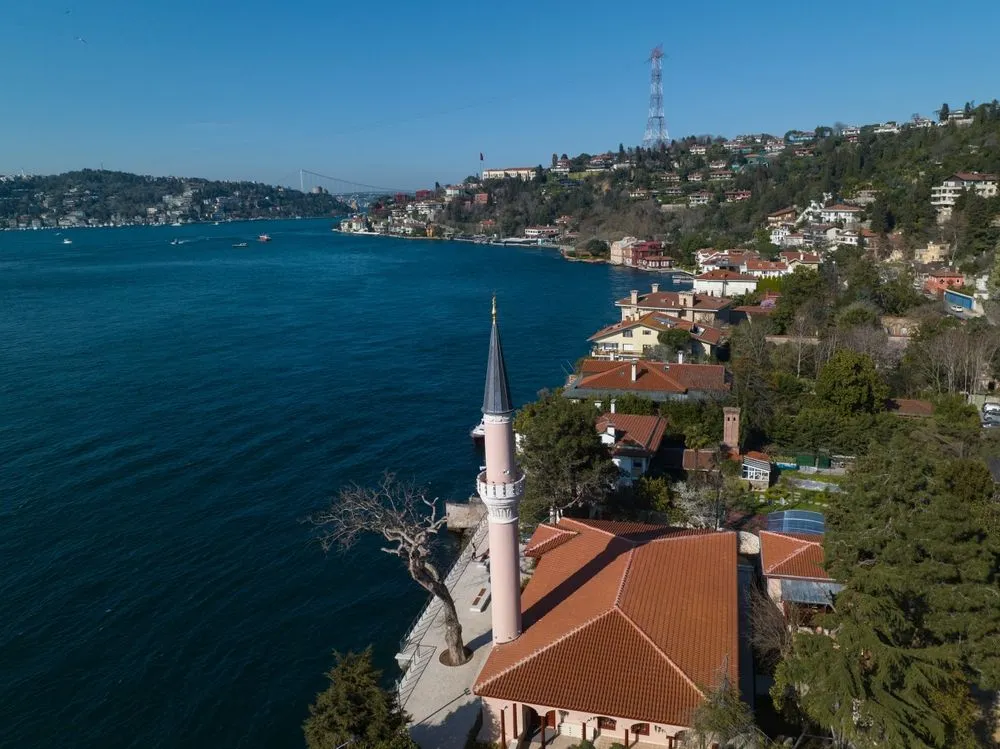 View in Cengelkoy Village