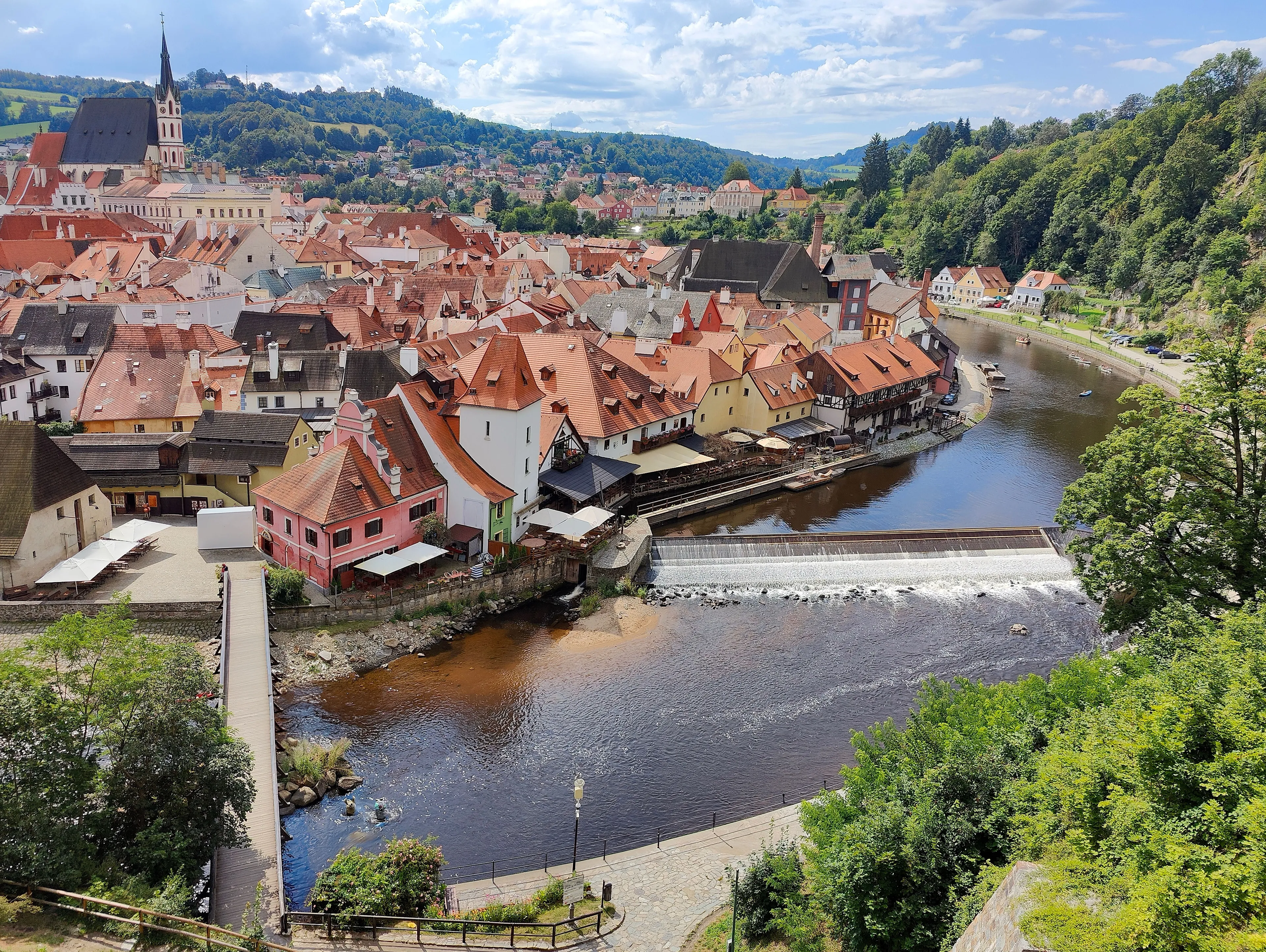 View in Český Krumlov