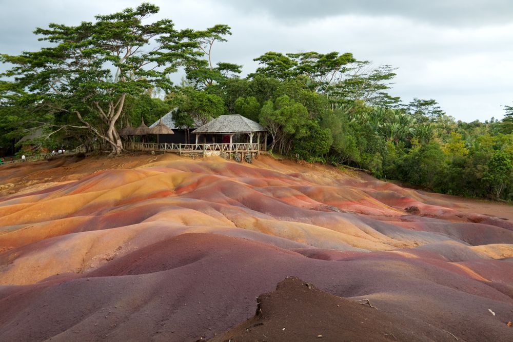 View in Chamarel Village