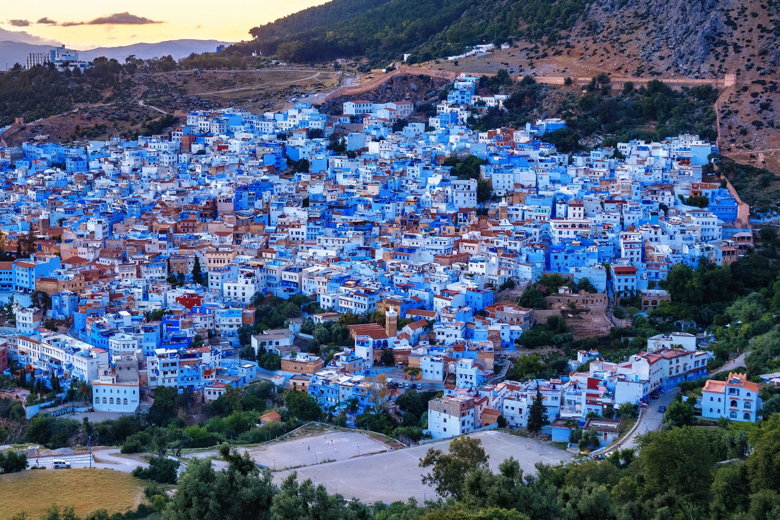 View in Chefchaouen