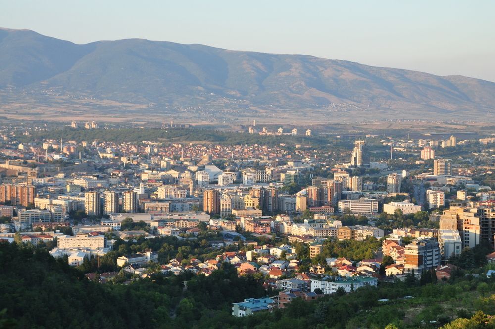 View in Debar Maalo Neighborhood