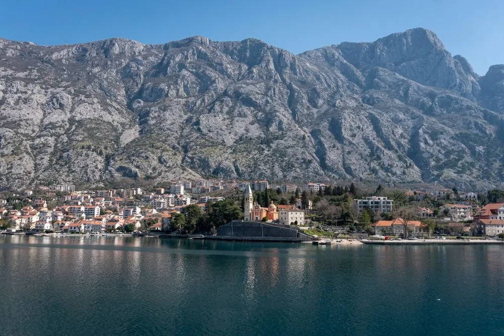 View in Dobrota Coastal Area
