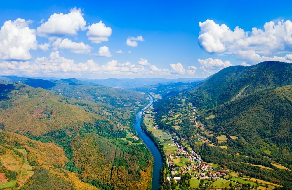 View in Drina Canyon Viewpoints