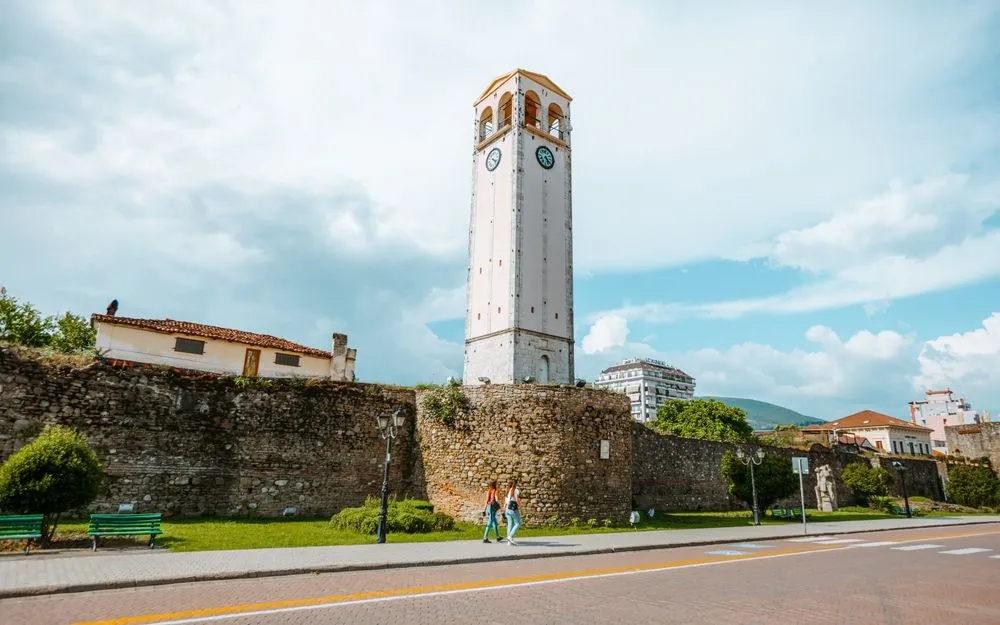 View in Elbasan Castle