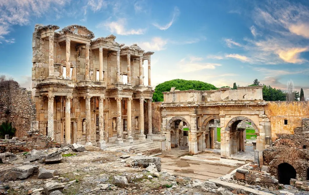 View in Ephesus