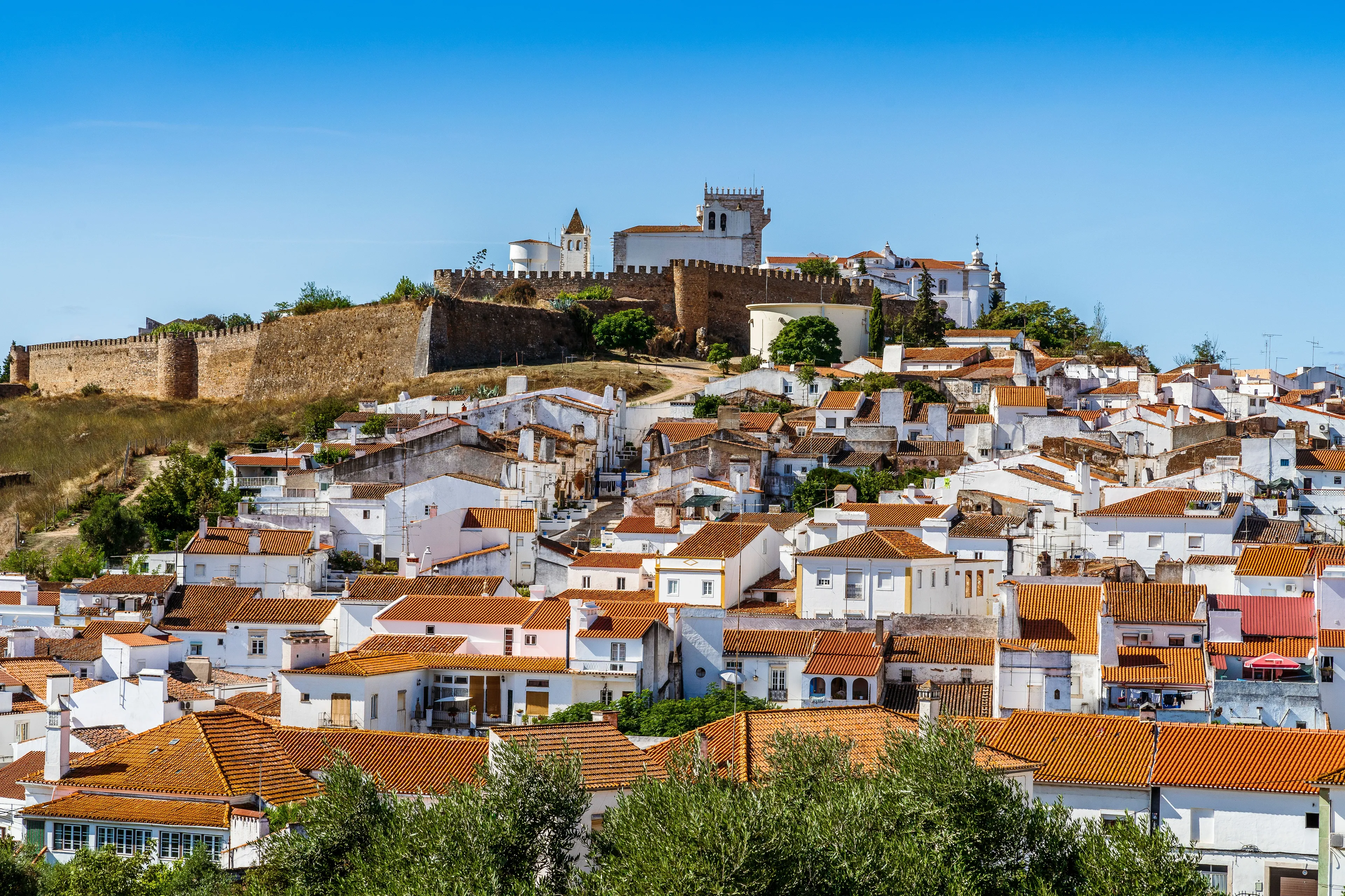 View in Estremoz