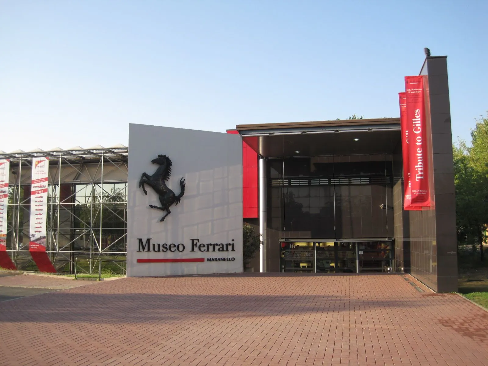 View in Ferrari Museum, Maranello