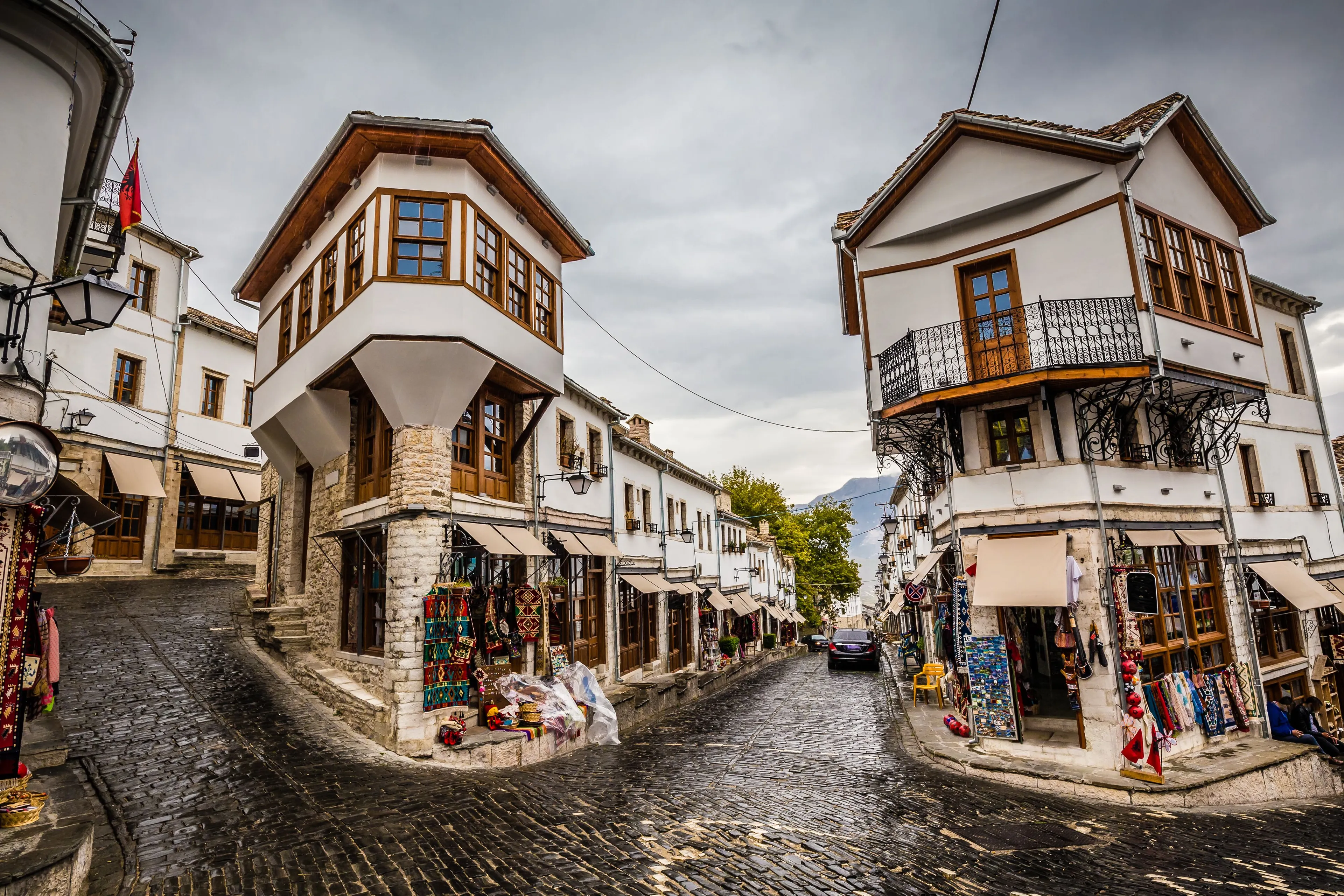 View in Gjirokastër, Albania
