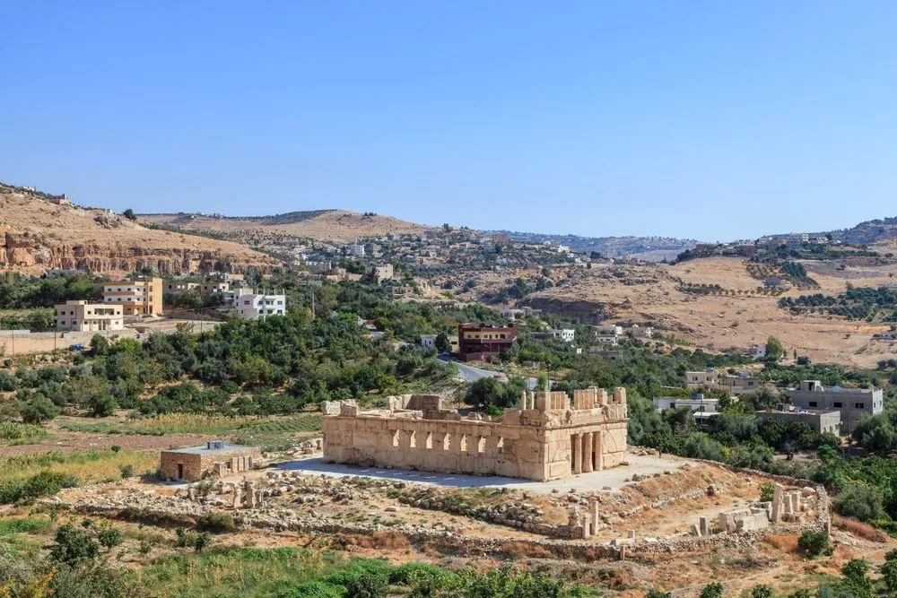 View in Iraq al-Amir Area