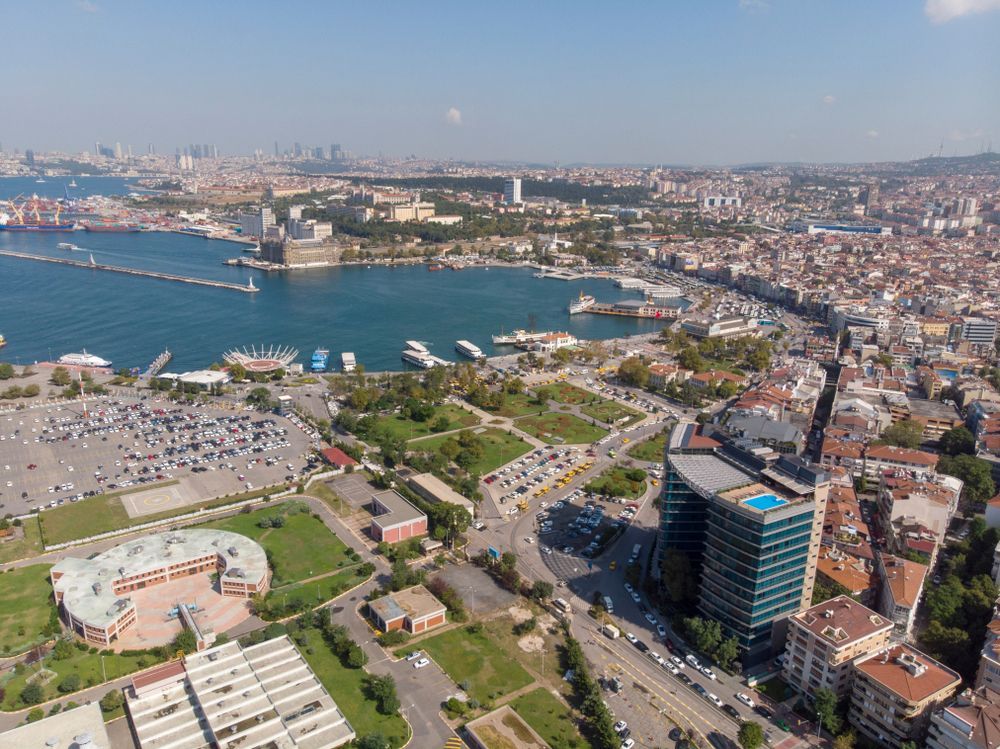 View in Istanbul Kadikoy Square