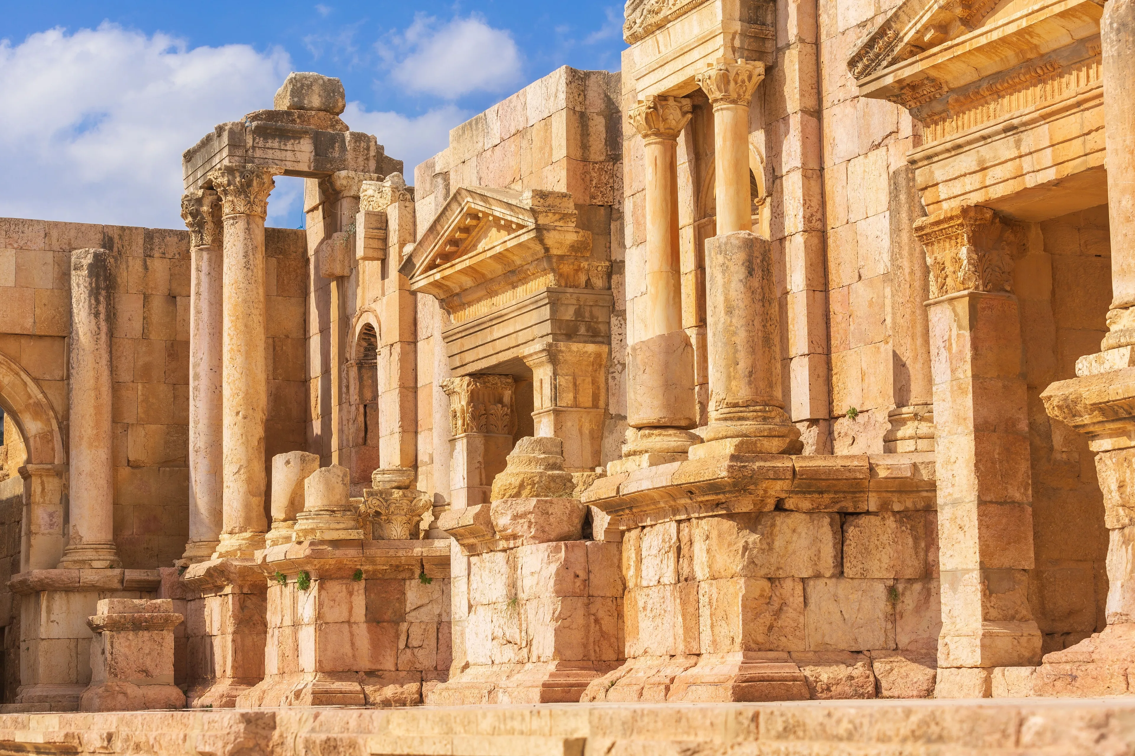 View in Jerash