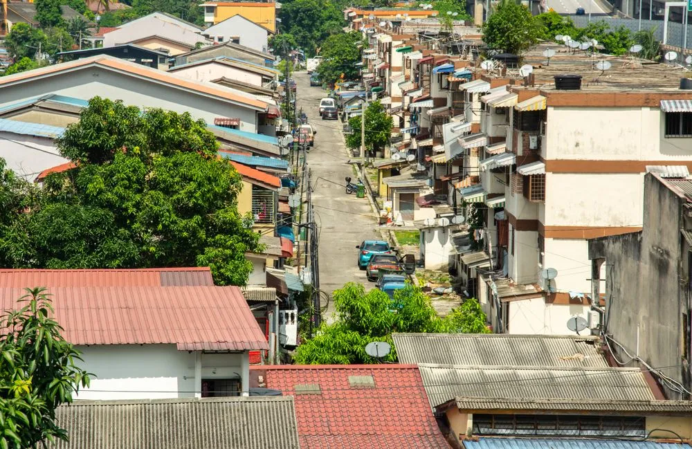 View in Kampung Baru Village