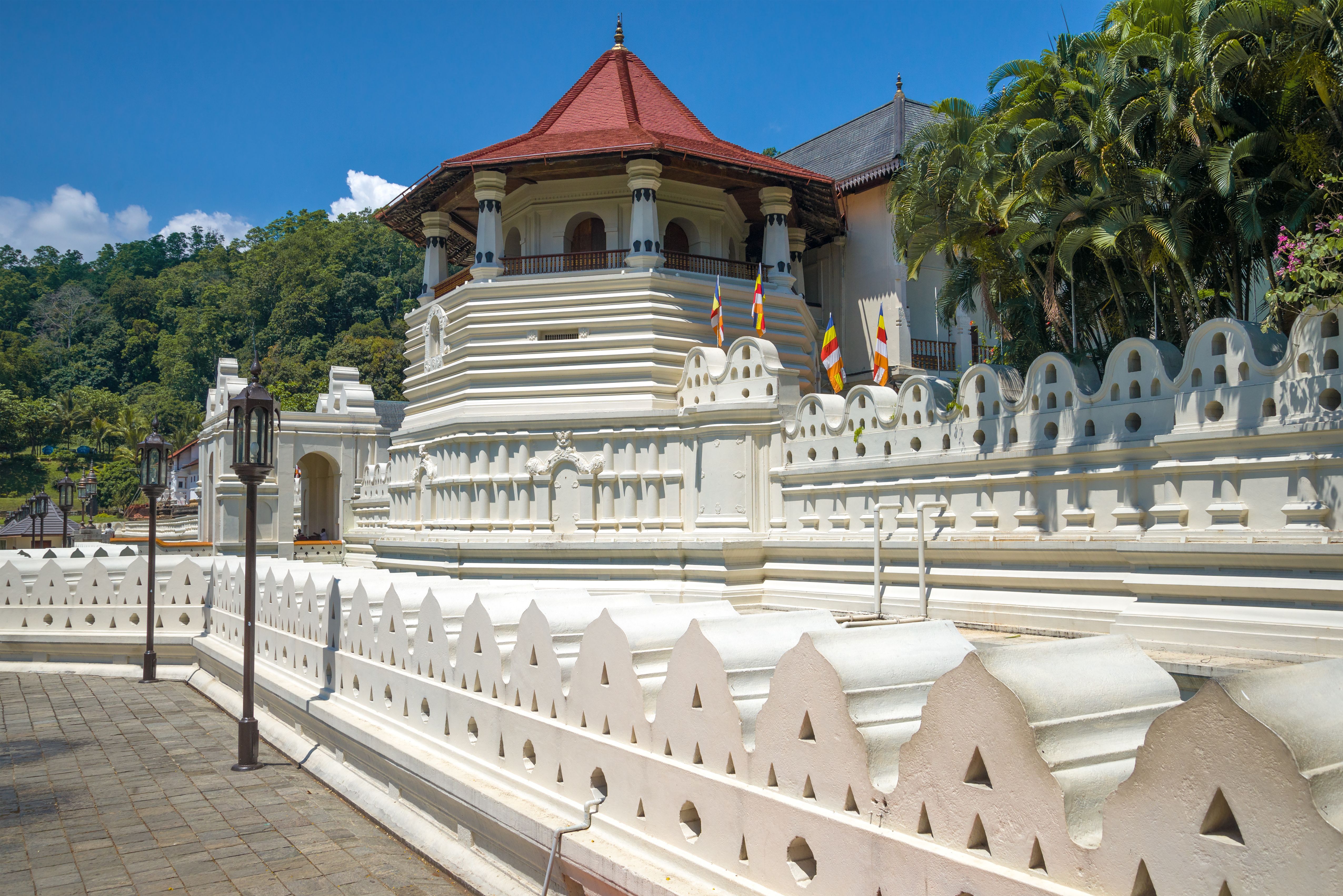 View in Temple of the Tooth, Kandy