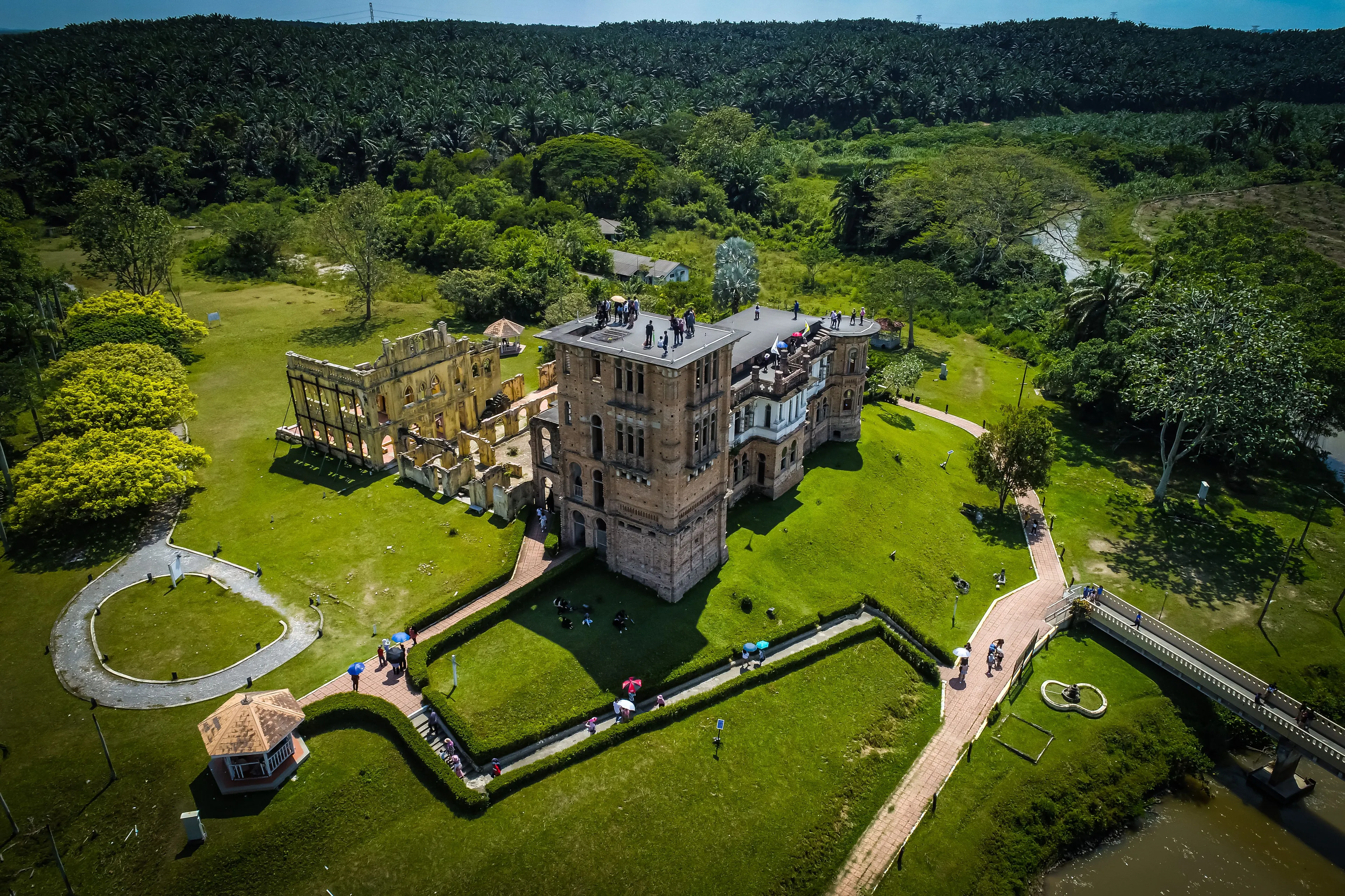 View in Ipoh, Malaysia (Return via Kellie's Castle)
