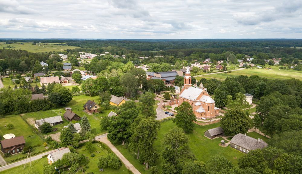 View in Kernave Village