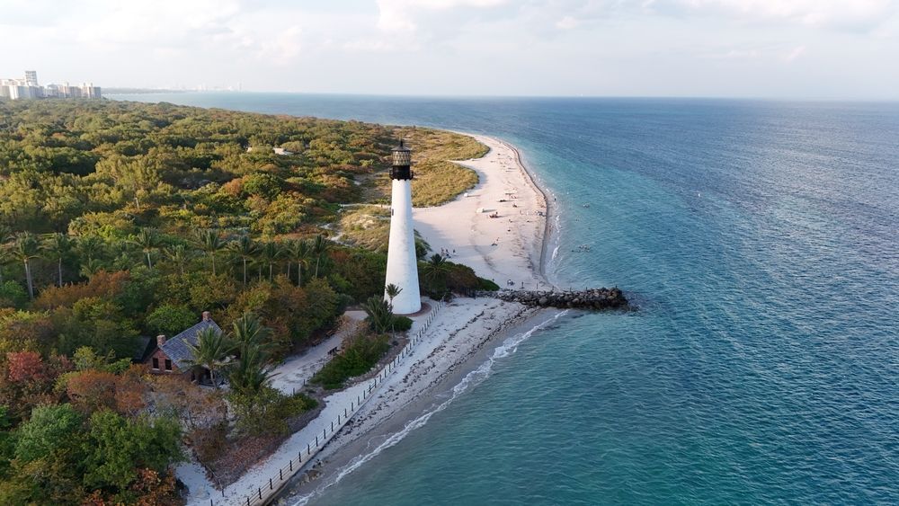 View in Key Biscayne Lighthouse