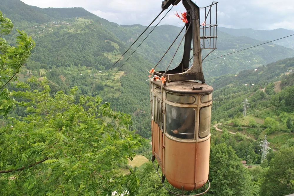 View in Khulo & the Cable Car
