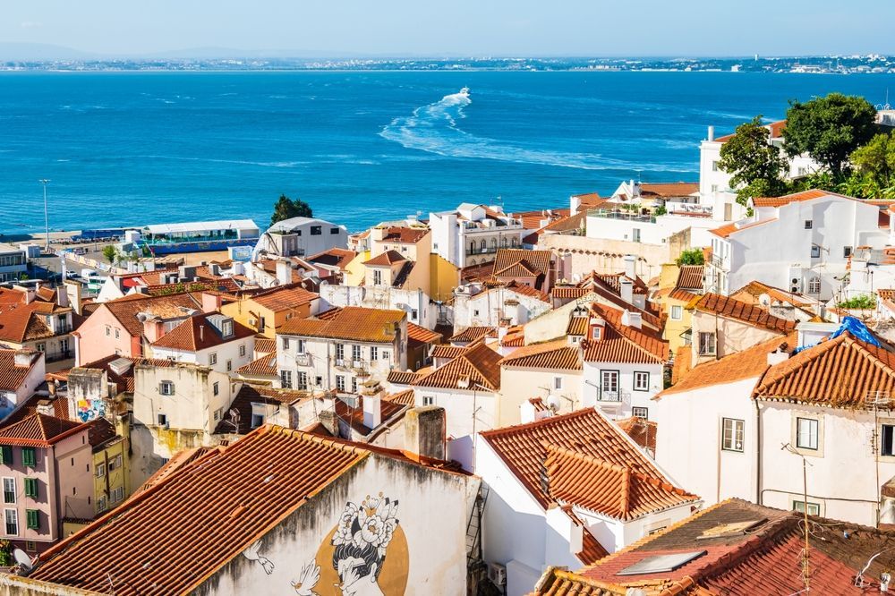 View in Lisbon, Alfama