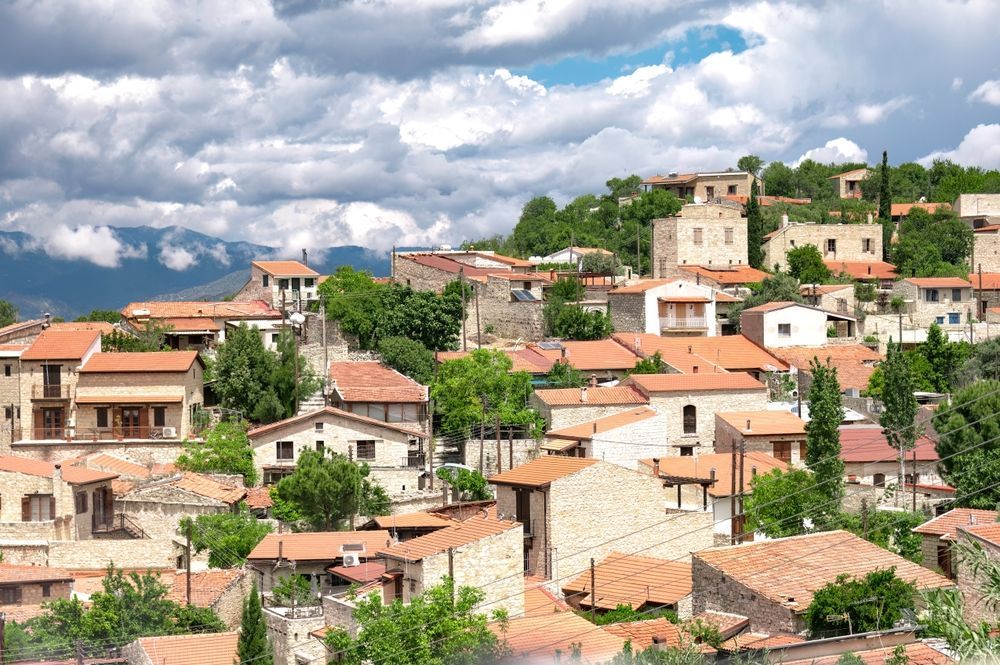 View in Lofou Stone Village
