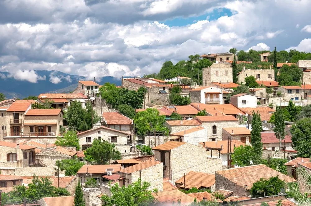 View in Lofou Stone Village
