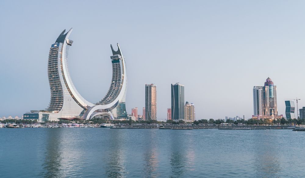 View in Lusail Marina