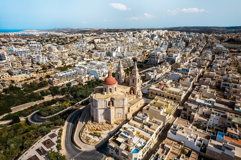 View in Mellieħa Town & Sanctuary