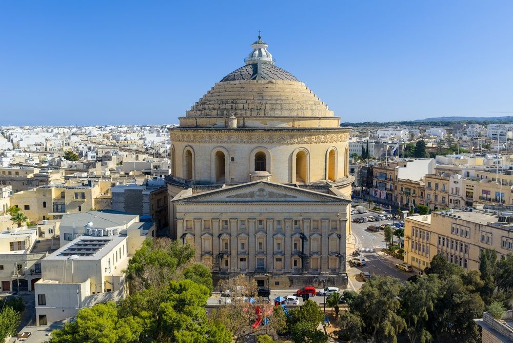 View in Mosta Rotunda