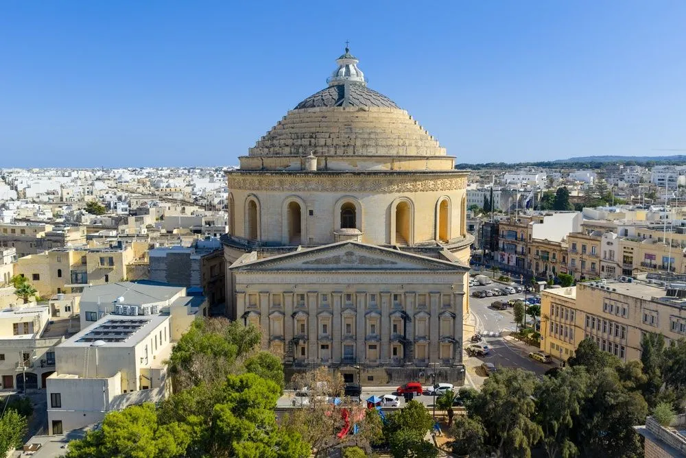 View in Mosta Rotunda