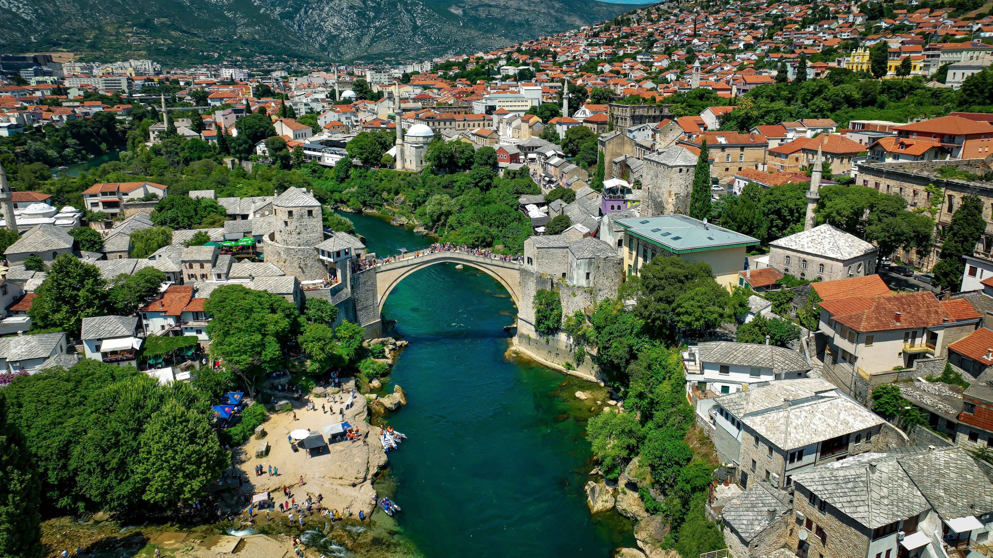 View in Mostar