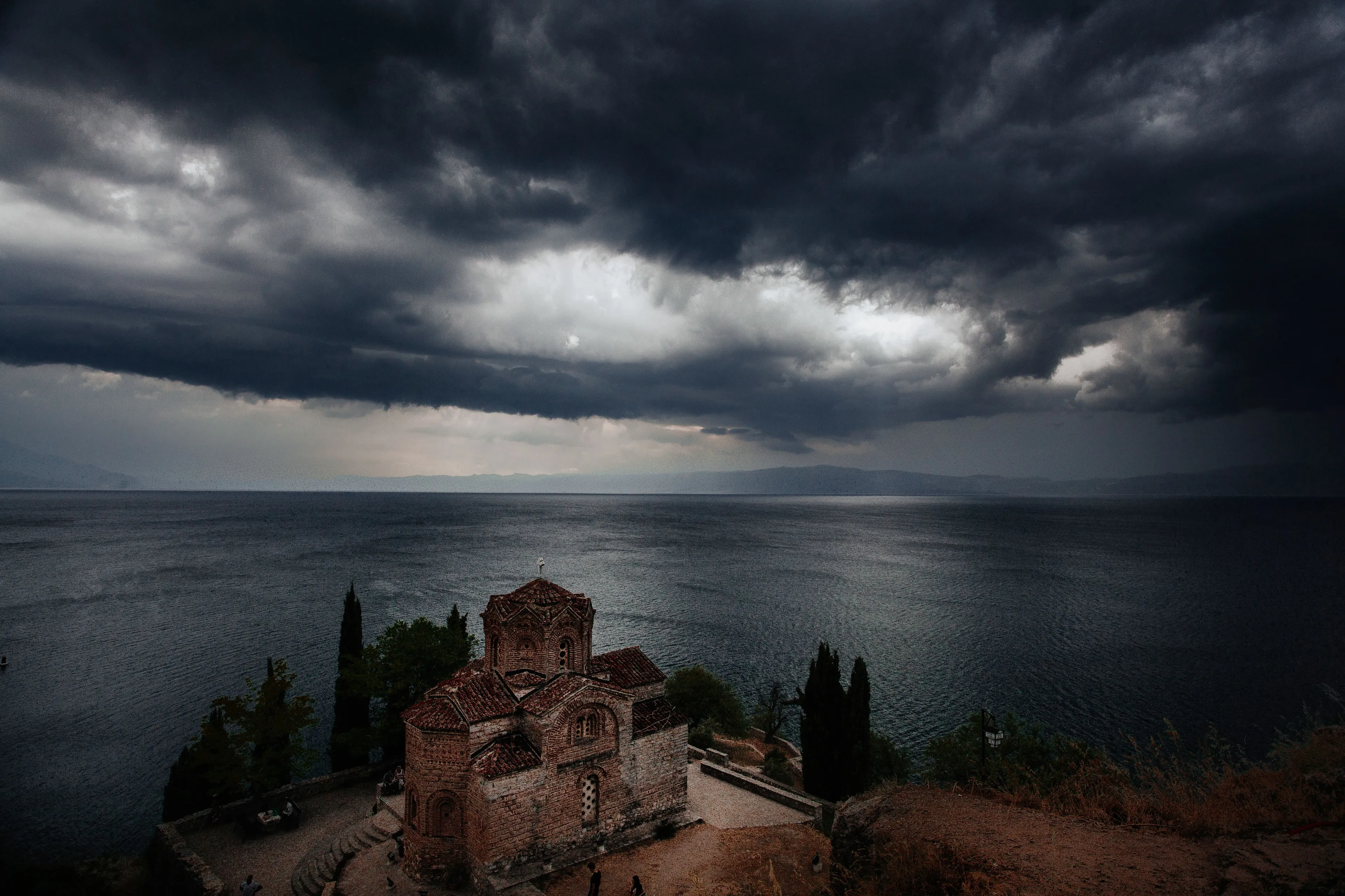 View in Ohrid