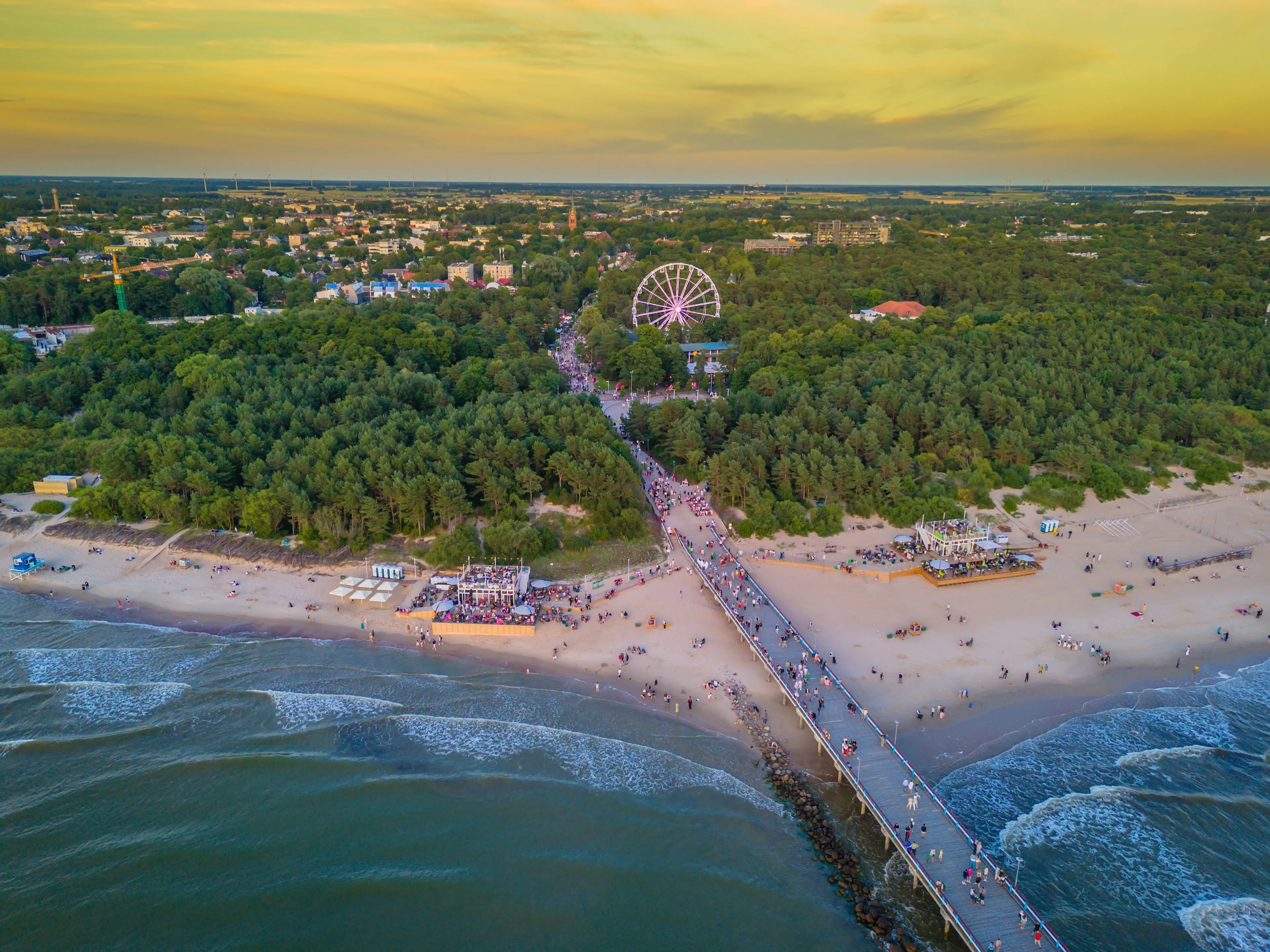 View in Palanga