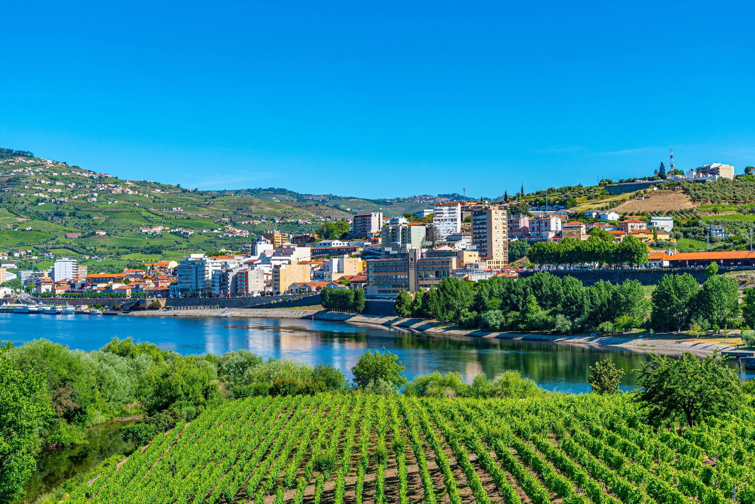 View in Peso da Regua, Portugal