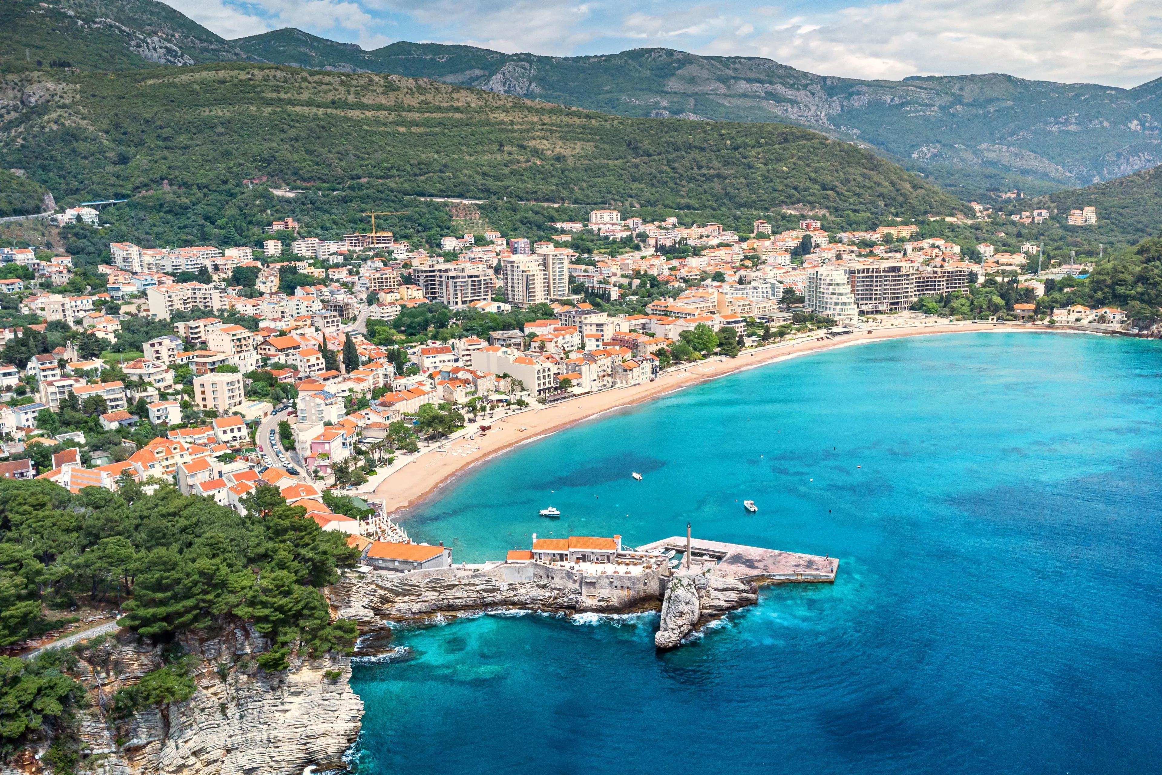 View in Petrovac