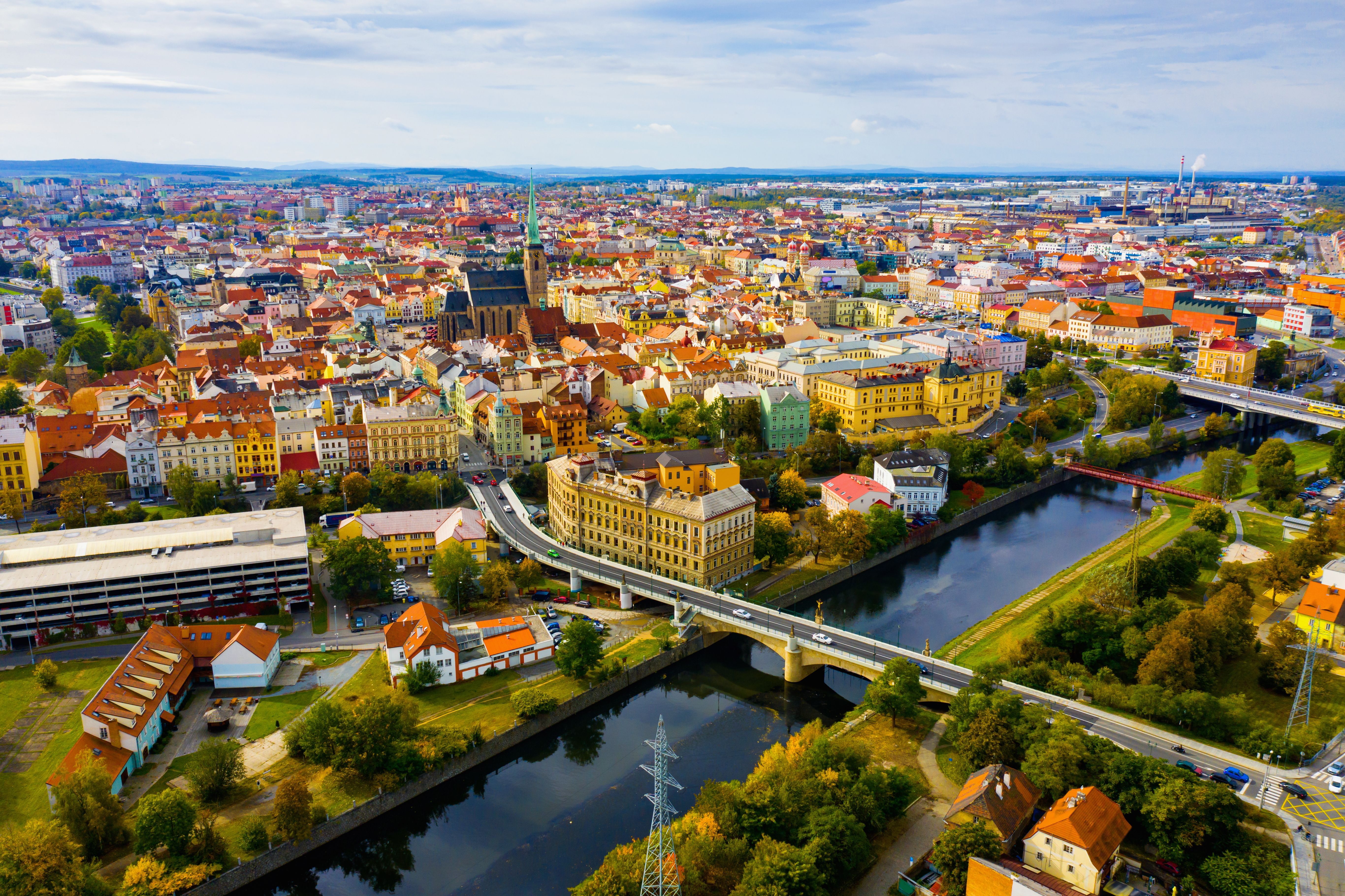 View in Plzen