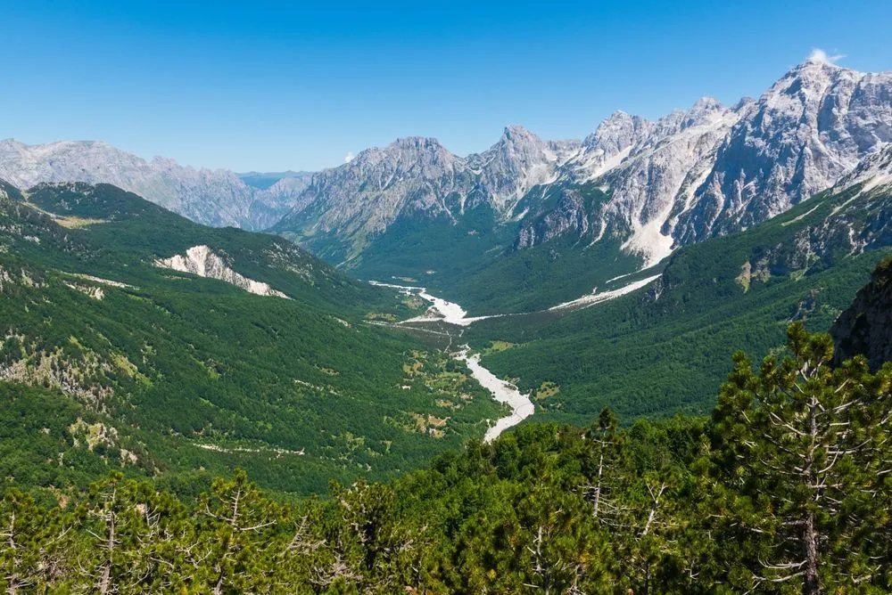 View in Qafa e Thores Pass Viewpoint
