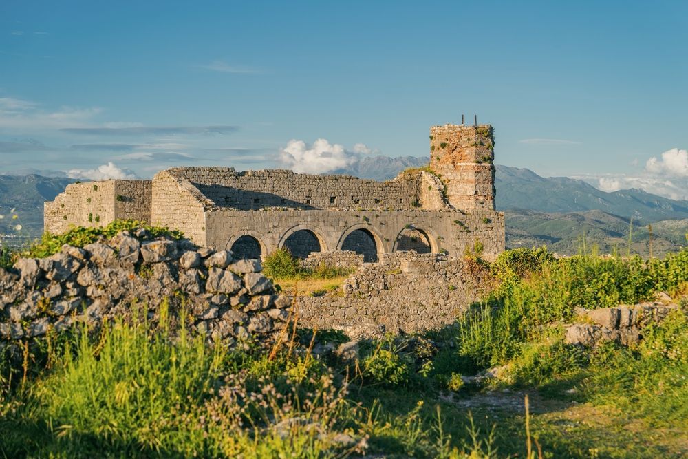 View in Rozafa Castle, Shkodër