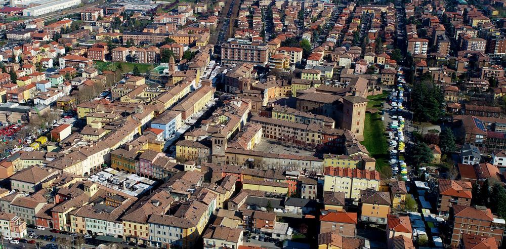 View in Scandiano Castle